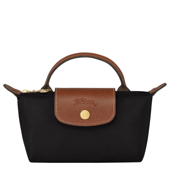 NWT Le Pliage Longchamp Pouch with Handle - Picture 1 of 4